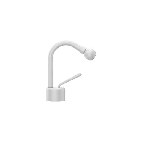 Gessi Goccia Смеситель для биде на 1 отверстие, цвет: белый, 33607#279