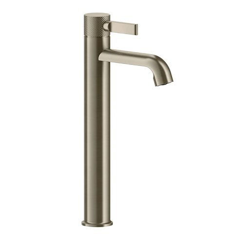 GESSI INCISO Смеситель для раковины на 1 отверстие, высокий h=337мм, без донного клапана Цвет: finox, 58004#149