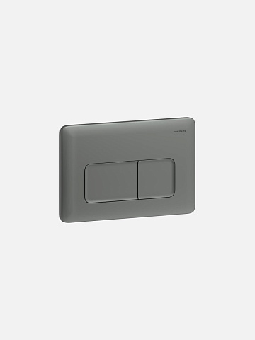 Клавиша смыва Wellsee Module, акрил, цвет графит матовый 129551000