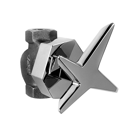 Stella Stella Встраиваемый смеситель 0/154 без излива, цвет: хром, ST 01100 CR00