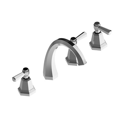 Stella Eccelsa Leve Смеситель на борт ванны на 4 отверстия 3256TR, цвет: хром, EL 02311 CR00