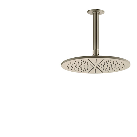 GESSI INCISO Потолочная душевая головка шарнирная на 1/2",Ø300мм, цвет: finox, 58252#149
