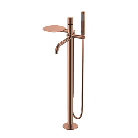 Смеситель Boheme STICK напольный COPPER BRUSHED TOUCH 129-CB.2