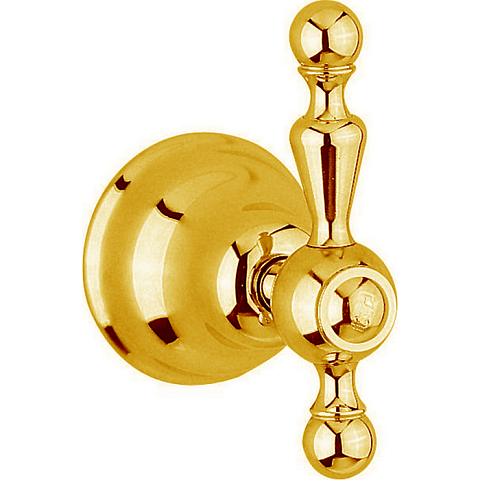 CISAL Arcana America Запорный вентиль 1/2" F на холодную воду, цвет золото, AA00031024