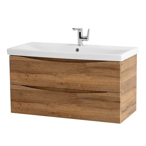 Тумба под раковину BelBagno Marino MARINO-CER-800-2C-SO-RR-P 80 см, Rovere Rustico