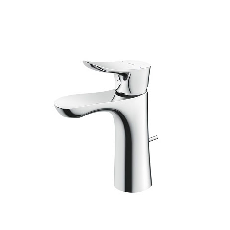 TOTO NC Смеситель для раковины с донным клапаном, Comfort Glide, цвет: хром, TLG01301R