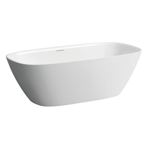 Laufen INO Ванна 1700х750х520мм, свободностоящая, с слив-переливом, композитный материал: Sentec, цвет: белый (СПЕЦЕНА с нашего склада!), 2.3130.2.000.000.1
