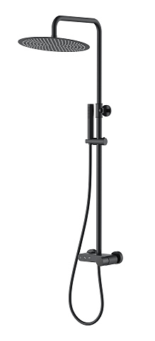 Стойка для душа Boheme STICK BLACK TOUCH BLACK 128-BB.2