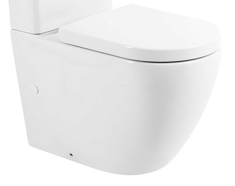 Чаша унитаза напольного безободкового BelBagno SFERA-R BB2141CPR