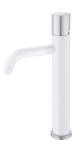 Смеситель Boheme STICK для умыв. выс. WHITE TOUCH CHROME (комплект) 122-WCR.2
