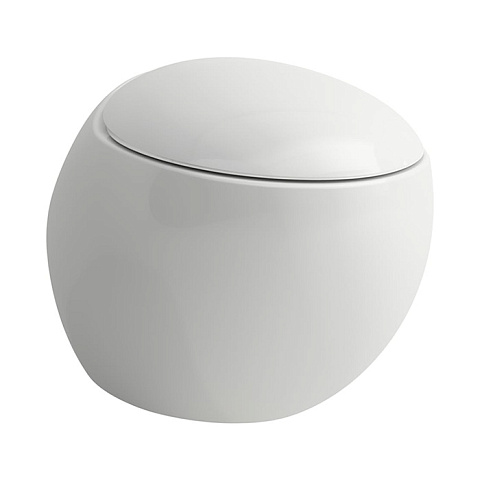 Laufen Alessi One Унитаз подвесной 585х390х355мм, безободковый, с покр. LLC, цвет: белый, 8.2097.1.400.000.1