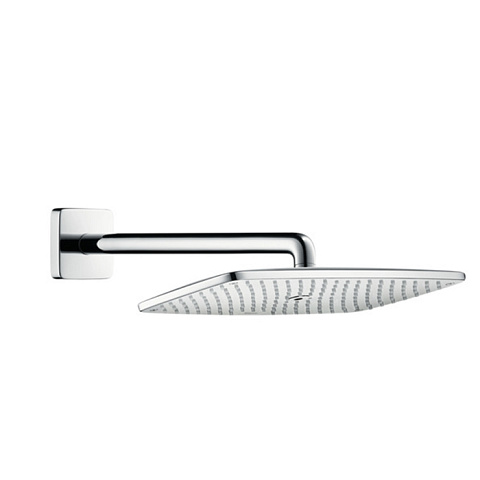 Hansgrohe HG Raindance Е Верхний душ 1jet (RainAir), 360х190 мм, с настенным держателем 390 мм, G1/2, цвет: хром, 27376000