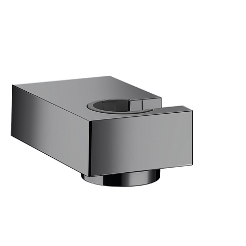 Hansgrohe HG Держатель ручного душа, настенный, цвет: шлифованный черный хром, 28387340