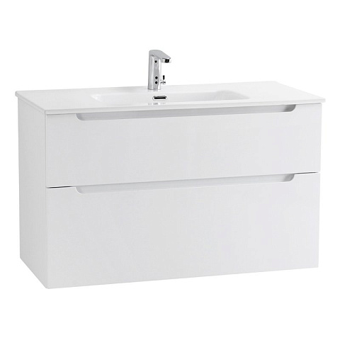 Тумба под раковину BelBagno Etna-H60 120 см, с 2 ящиками, Bianco Lucido
