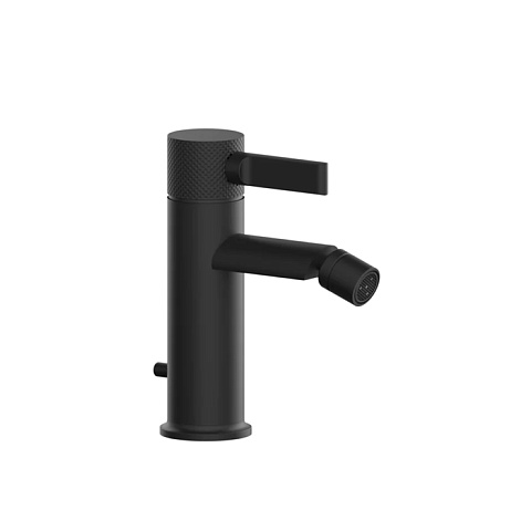 GESSI INCISO Смеситель для биде на 1 отверстие с донным клапаном Цвет: Black XL, 58007#299