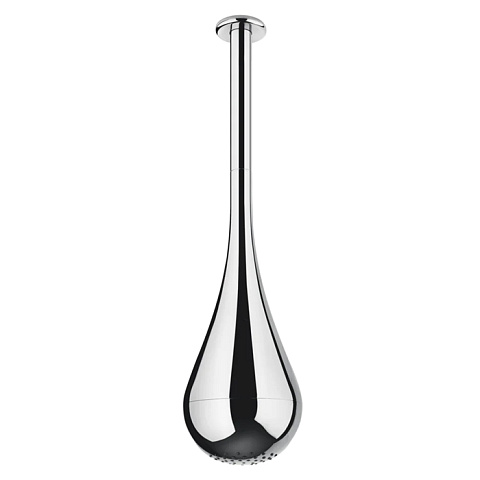 Gessi Goccia Верхний душ для потолочного крепления каплевидной формы, с инд.высотой (490-2100мм), цвет: хром, 33753#031