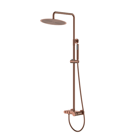 Стойка для душа Boheme STICK BRUSHED BRONZE LINEA 128-BRB.3