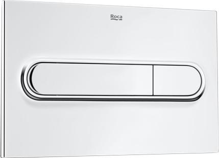 Кнопка смыва Roca PL1 Dual 890095001 хром