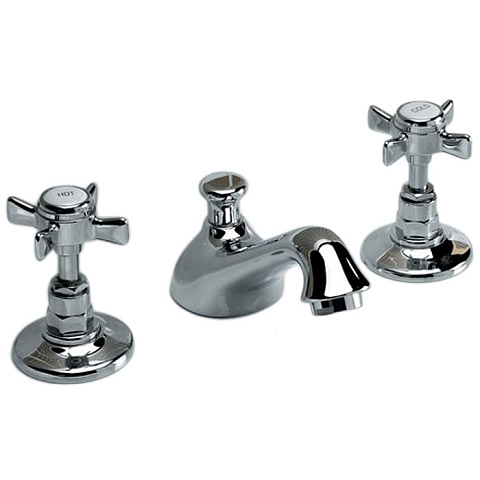 Devon&Devon Devon Coventtry Смеситель для раковины на 3отв., с донным клапаном, цвет хром, MARF26CR