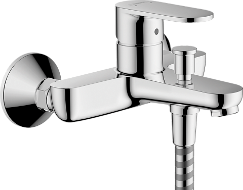 Смеситель Hansgrohe Vernis Blend для ванны, однорычажный, ВМ, хром 71440000