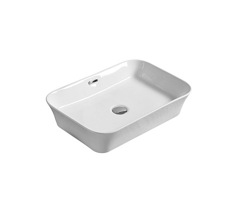 Раковина керамическая (накладная) SantiLine SL-1009