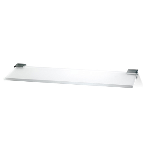 Decor Walther Corner GLA60 Полочка стеклянная 60x12см, цвет: хром, 0561000