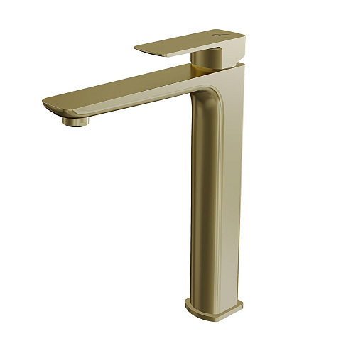 Смеситель для раковины Oliveeka D OL-239003-BG, золотой матовый