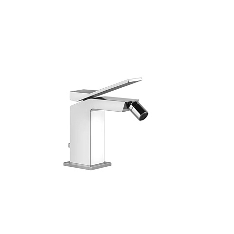 Gessi Rettangolo K Смеситель для биде на 1 отверстие, с донным клапаном, цвет: хром, 53007#031
