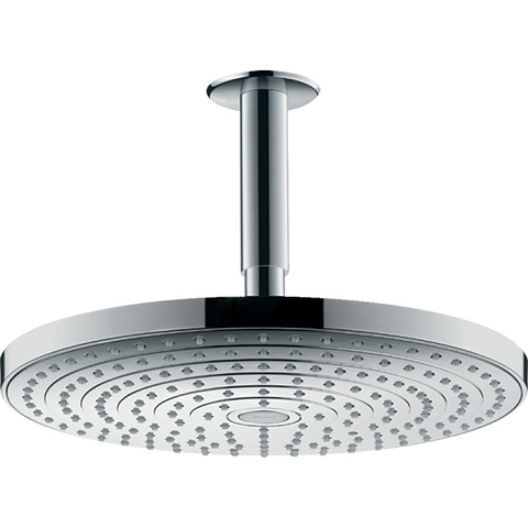 Hansgrohe HG Raindance Select S Верхний душ d300мм, 2jet (Rain, RainAir), G1/2, шарнирное соединение, потолочный, цвет: хром, 27337000