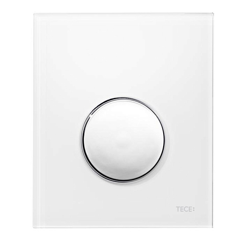 TECE TECEloop Urinal, пластик, белый, кнопка хром глянцевый 9242627