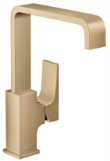 Смеситель для раковины 230 шлиф,бронза Hansgrohe Metropol 32511140