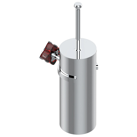 THG PETALE DE CRISTAL ROUGE Ёршик для унитаза, подвесной, цвет хром, U6C-A02-4720C