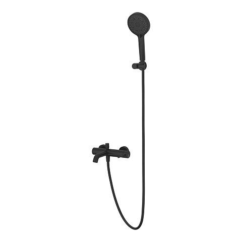 Смеситель для ванны с душем Oliveeka Y OL-639017-MB, черный матовый