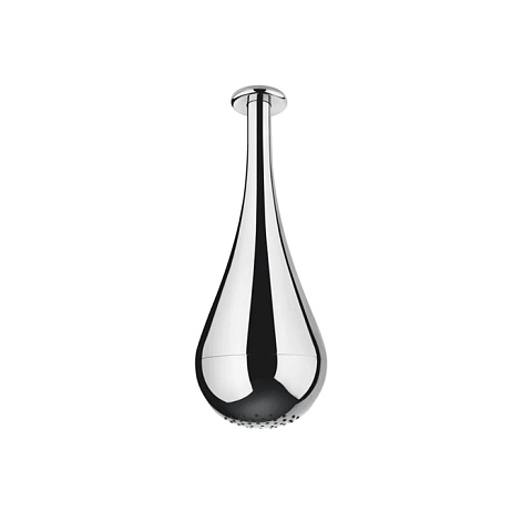 Gessi Goccia Верхний душ для потолочного крепления каплевидной формы, h=387мм, цвет: хром, 33751#031