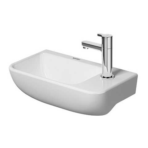 Duravit ME by Starck Раковина 400х220мм без перелива с 1 отв. под смеситель справа. Цвет белый, 0717400000