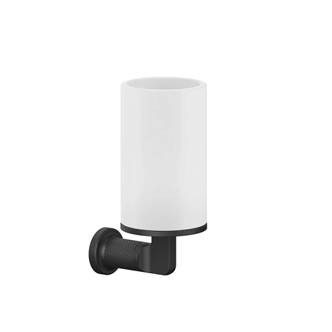 GESSI INCISO Стакан настенный, цвет: белый/nero XL, 58507#299