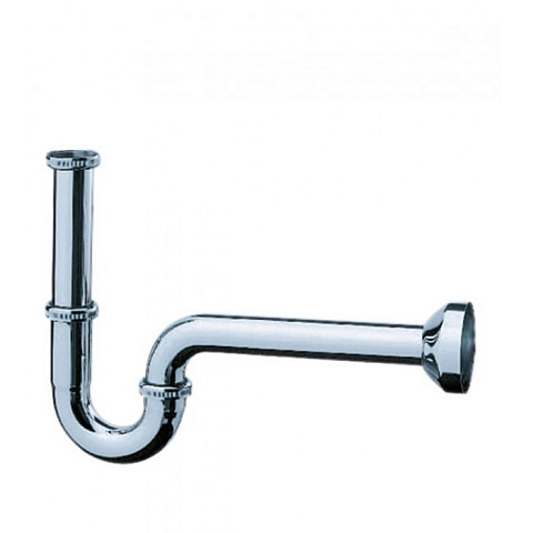 Сифон Hansgrohe для раковины трубчатый, упрощенный монтаж, хром 53010000