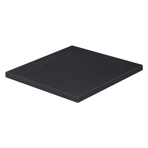 Duravit Stonetto Поддон композитный квадратный 900x900х50mm, d90, цвет Антрацит, 720146680000000
