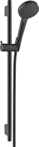 Душевой набор Hansgrohe Vernis Blend Vario EcoSmart cо штангой Puro 65 cм, матовый черный 26423670
