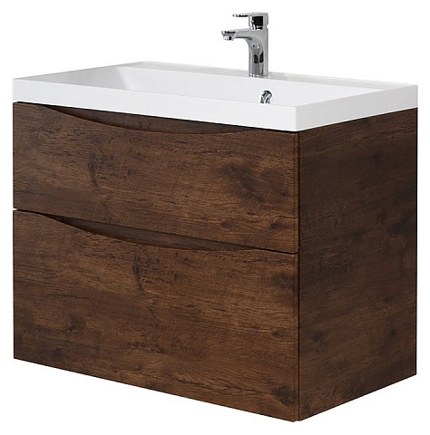 Тумба под раковину BelBagno Marino MARINO-H60-600-2C-SO-RW-P 60 см, Rovere Moro