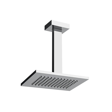 Gessi Rettangolo Верхний душ для потолочного крепления 216x140мм, высота 270мм, цвет: хром, 20151#031