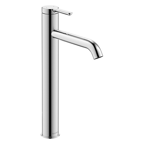 Duravit C.1 Смеситель для раковины на 1 отв. высокий h=322 мм, излив 166мм, цвет: хром, C11040002010