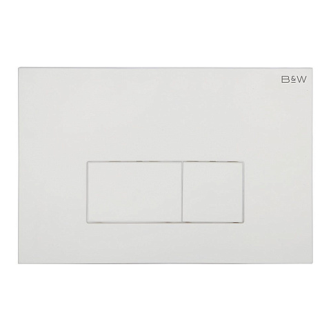 Клавиша смыва Black&White WPI-09541 серия V, цвет: слоновая кость (244х162х11)