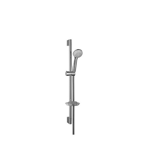 Hansgrohe HG Crometta 85 Душевой набор Vario: штанга 65см, ручной душ 85, 2jet (обычная, Vario), мыльница, шланг, цвет: хром, 27764000