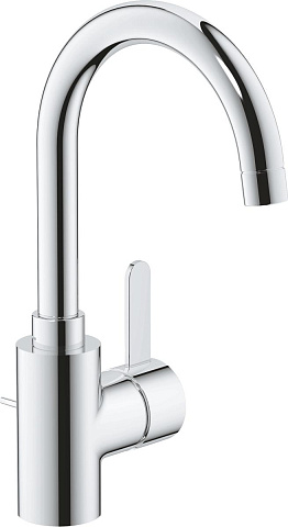 Смеситель для раковины Grohe Eurosmart Cosmopolitan 32830001 с высоким поворотным изливом, хром