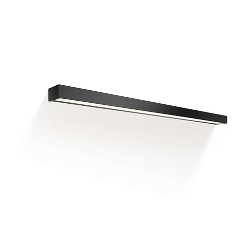 Decor Walther Box 120 N LED Светильник настенный 120x10x5см, светодиодный, 1x LED 65.6W, цвет: черный матовый, 0332660