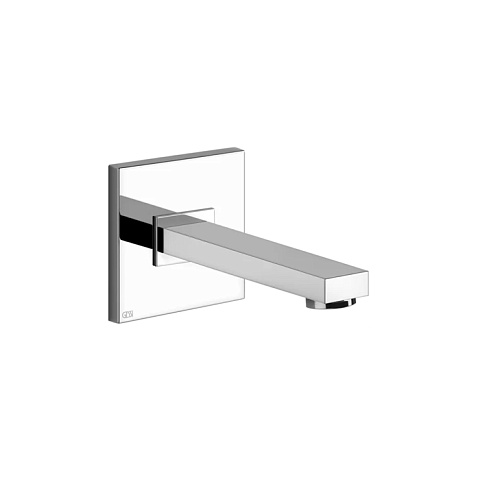 Gessi Rettangolo Настенный излив, для монтажа с удаленным управлением (не входит в комплект), индивидуальная длина, цвет: хром, 20118#031