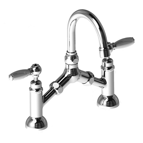 Stella Italica Leve Смеситель для раковины на 2 отверстия 3215, цвет: хром, IL 00001 CR00