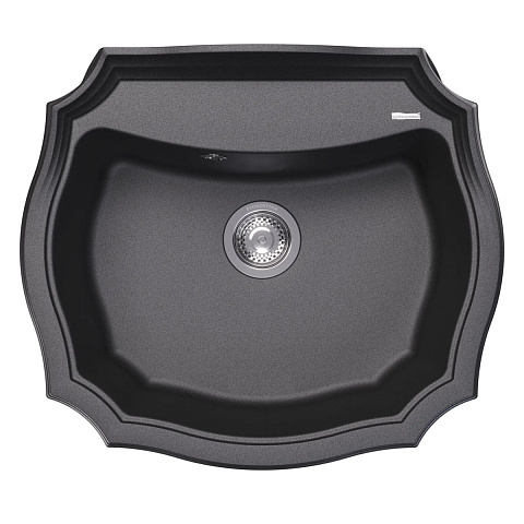 Кухонная мойка Florentina Эмилия 640 FS 20.355.D0640.102, черный