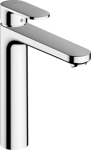 Смеситель Hansgrohe Vernis Blend для раковины, однорычажный, 190 со сливным гарнитуром, хром 71552000